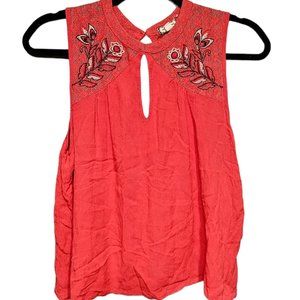 Eyeshadow Junior's Floral Tank Top Medium